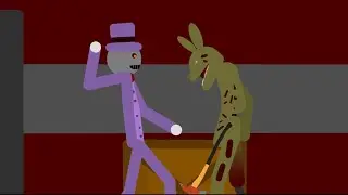 Springtrap (FNAF 3) vs Tio (Piggy) - Sticknodes Battle