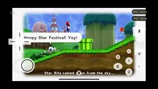 DolphiniOS- Metal Test #16 (Super Mario Galaxy 2) iPhone XR