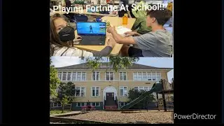 playing fortnite at school (gone wrong)