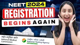 NEET 2024 Application Forms Out Again🤯| NTA Big Update 