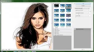Video aula - Como Fazer Um Efeito De Desenho No Photoshop CS6
