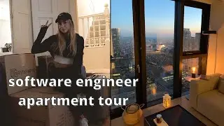 MOVING VLOG! Software Engineer apartment tour *london*