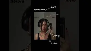 my dark aesthetic filter I use to edit photos #tashiespresets
