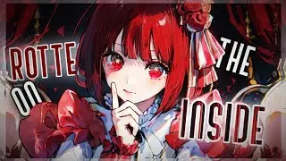 Rotten on the inside - Nightcore • Lyrics (REBENN)
