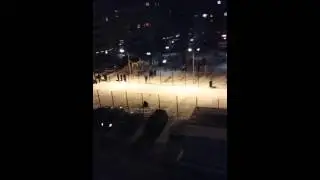 Салют во дворе