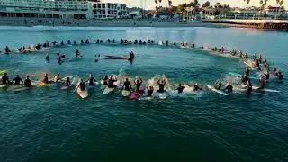 Global Wave Conference 2018 Paddle out