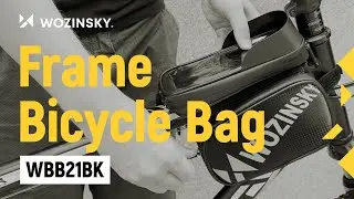 Designer Bicycle Phone Bag 1.5L - Wozinsky WBB21BK. Check!