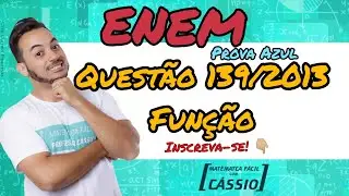 Questão 139 ENEM 2013: Função (Questão da Torneira)