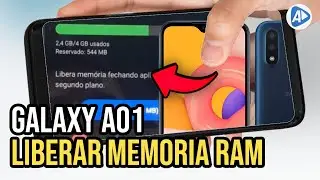 GALAXY A01 COMO LIBERAR MEMÓRIA RAM
