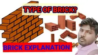 Details explanation about Brick 🧱🧱 . Indian Standard brick