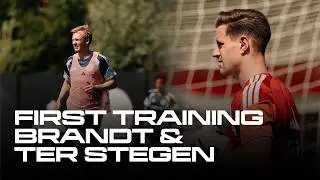 New Faces At The Ajax Training Ground | First Action of BRANDT, TER STEGEN & TOLU! 🆕🎭