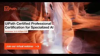 Specialized AI Exam Prep - UiPath Community Event Nov 2023