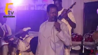 KING SUNNY ADE AND ALAAFIN OYO PERFORMED DRAMA ON STAGE @ LIZY ANJORIN MOVIES PREMIER