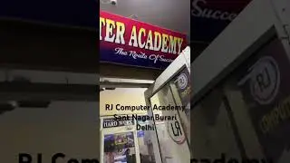 Welcome in our Offline institute || RJ Computer Academy||Sant Nagar,Burari ,Delhi