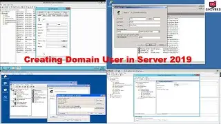 How to Create a Domain User Account in windows server 2019