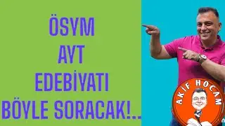 ÖSYM EDEBİYATI BÖYLE SORACAK!..#yks #ayt #aytedebiyat #yks2023tayfa