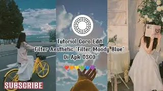 TUTORIAL CARA EDIT FILTER AESTHETIC DI APK VSCO | FILTER MOODY BLUE || TUTORIAL