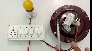 3 switch 1 socket and fan regulator connection | electric switch board wiring kaise karen |