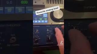 Favorite Analog Mixing and Mastering box. 