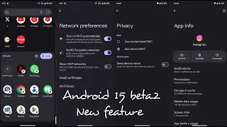 Android 15 beta2 new features | #pixel6a #androidbeta #google