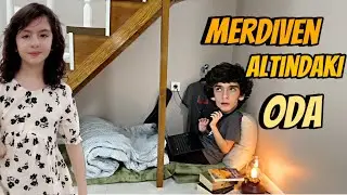 ABUZİDDİN MERDİVEN ALTINDA KENDİNE YENİ BİR ODA YAPIYOR
