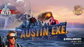 AUSTIN exe. World of Warships Blitz EN and RU sub. 