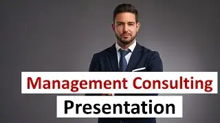 Management Consulting Presentation – examples of slides from consulting projects