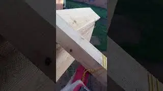 первый лист профнастила. крыша, ровность.