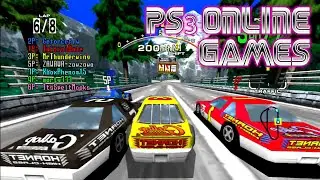 Daytona USA Online 7 Player (PS3) 777 Speedway