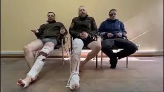 Пленные росгвардейцы Астахов, Спиридонов, Понырев