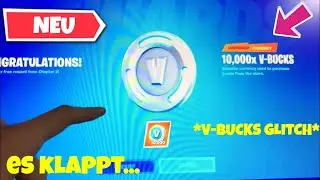 GRATIS V-BUCKS BEKOMMEN GLITCH! 😱 Ich teste V-BUCKS GLITCH in Fortnite Chapter 4