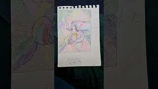 art with colorful lines #reels #viral #viral