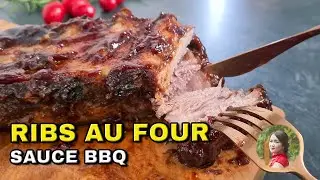 OVEN-BAKED PORK RIBS: With homemade BBQ sauce!