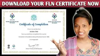 How To Download FLN Certificate || Diksha App || CBSE Training Portal || CBSE || By Ani-Creations