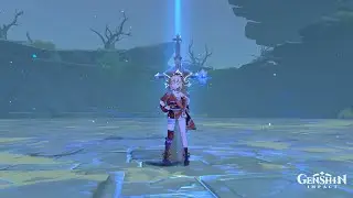 Genshin Impact Andruis Boss fight (Yoimiya Team)