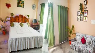 Bedroom Makeover Used Handmade items