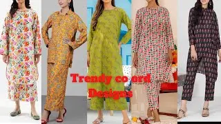 Beautiful and trendy co ord designs | floral print suit | all over printed suit design 2023