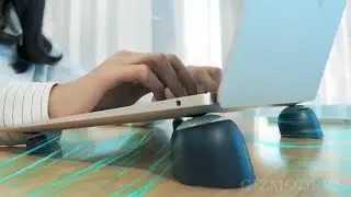 Portable Mini Laptop Stand, with 3 Adjustable Heights, Non-slip Silicone Design, for All Laptops