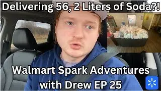Delivering 56, 2 Liters of Soda?! - Walmart Spark Adventures with Drew EP 25