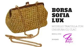 TUTORIAL: SofiaLux shoulder strap/leaf stitch/clickclac shoulder strap***the handy fairy***