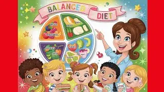 What is a Balanced Diet? Easy Explanation for Kids | Fun Health & Nutrition Lesson
