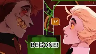 you weren't supposed to look back...  -  Hazbin Hotel comic dub