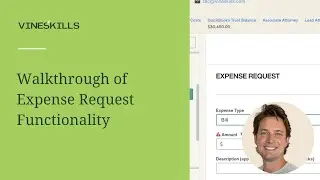 Walkthrough of Expense Request Functionality