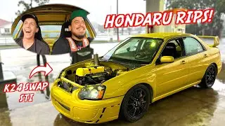First Pulls on Hondaru’s New 1000hp Engine!