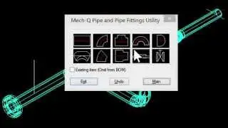 How to create a pipe spool drawing in CAD