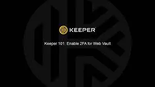 Enable 2FA for Web Vault