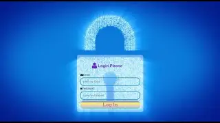 Amazing Transparent Login page only Using HTML & CSS