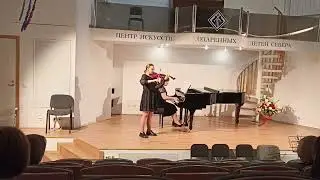 Ш. Данкля Концертное соло N 3. Евдокимова Юлия, 13 лет. (г.Ханты-Мансийск)