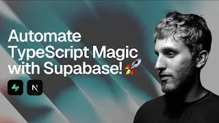 Automate TypeScript Magic with Supabase! 🚀 Next.js Type Generation Made Easy