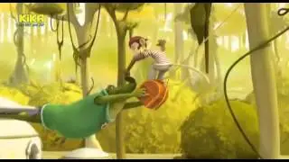 Crocodile tickling